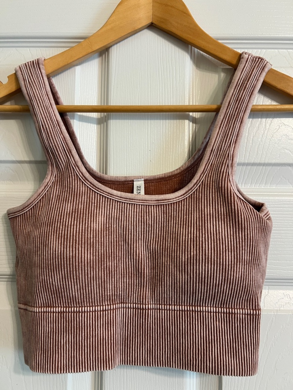 Zenana Brown Bra